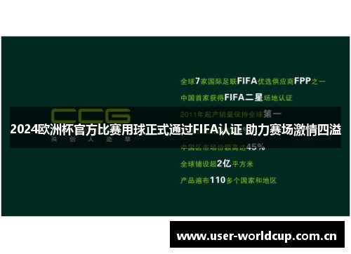 2024欧洲杯官方比赛用球正式通过FIFA认证 助力赛场激情四溢 2024欧洲杯官方比赛用球正式通过FIFA认证 助力赛场激情四溢